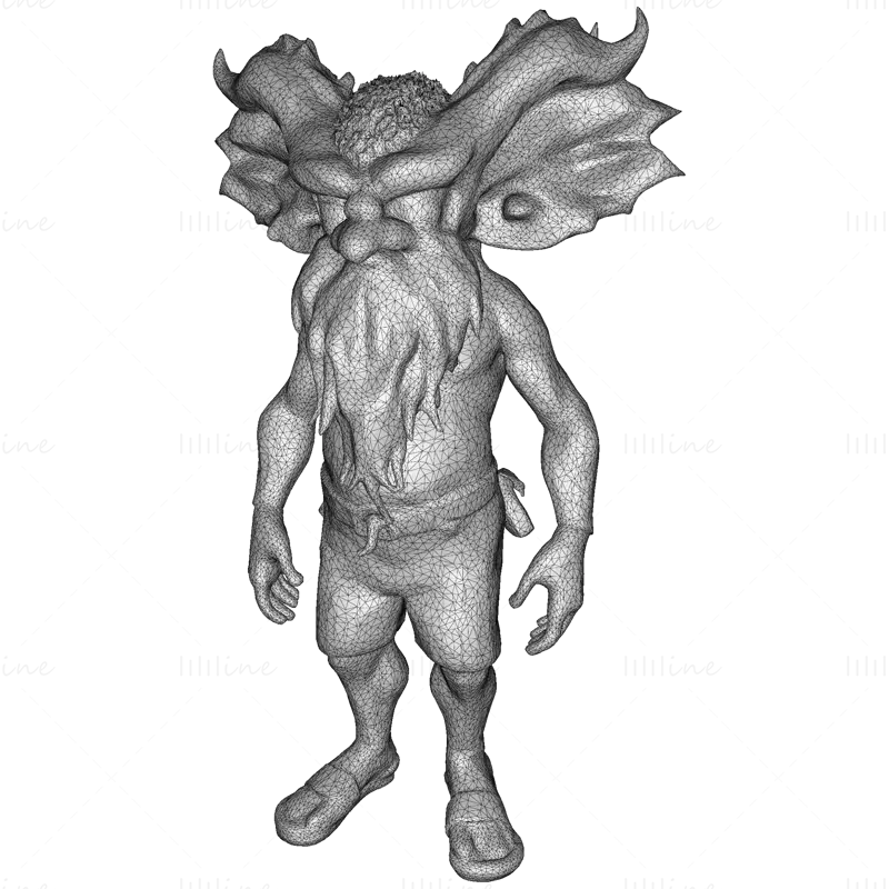 AI Forest Goblin Guardians 3D-Druck Modellsammlung STL-Format
