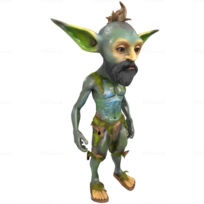 AI Forest Goblin Guardians 3D-Druck Modellsammlung STL-Format