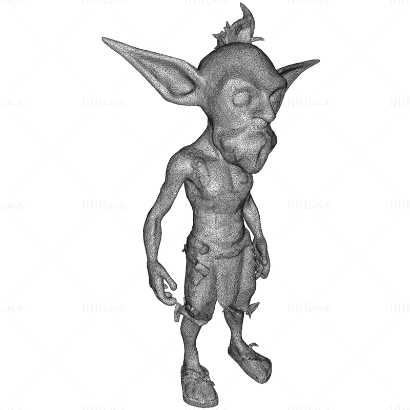 AI Forest Goblin Guardians 3D-Druck Modellsammlung STL-Format