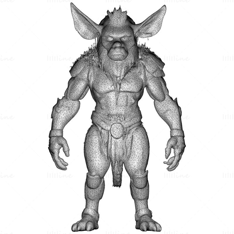 AI Forest Goblin Guardians 3D-Druck Modellsammlung STL-Format