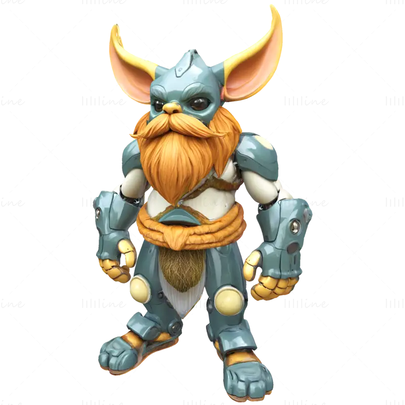 AI Forest Goblin Guardians 3D-Druck Modellsammlung STL-Format