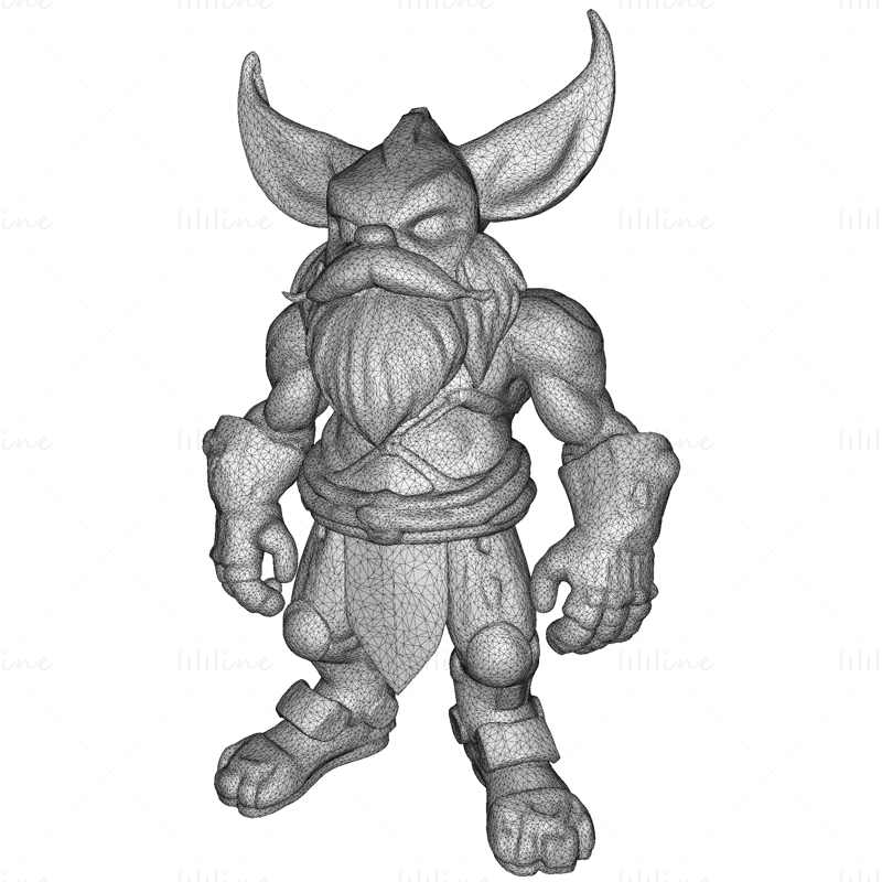 AI Forest Goblin Guardians 3D-Druck Modellsammlung STL-Format