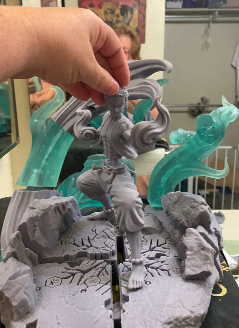 Akaza Demon Slayer 3D Printing Model STL