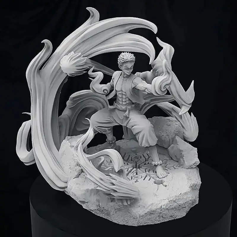 Akaza Demon Slayer 3D Printing Model STL