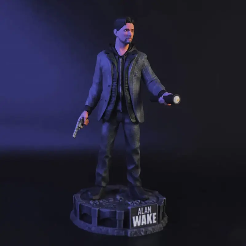 Alan Wake Figure 3D Print Model STL