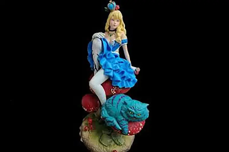 Alice in Wonderland Figuries 3D Print Model STL