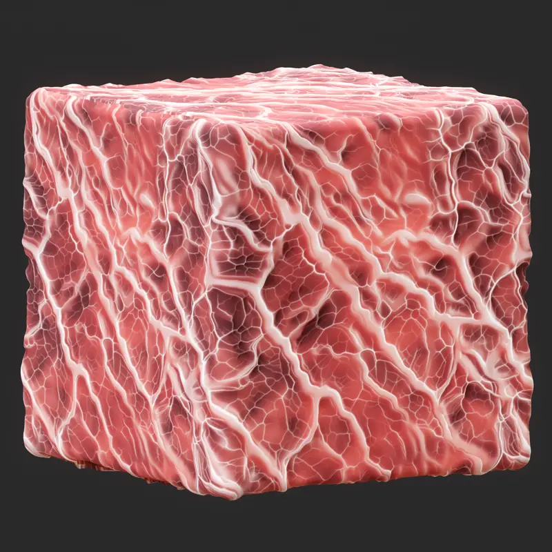 Textura perfeita de carne de anatomia