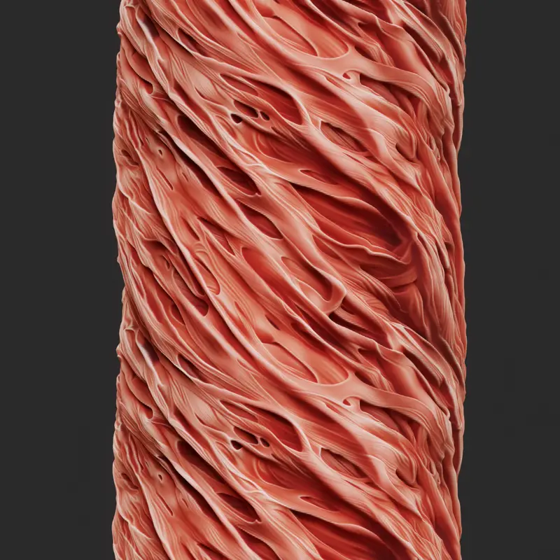 Анатомия мышц бесшовная текстура