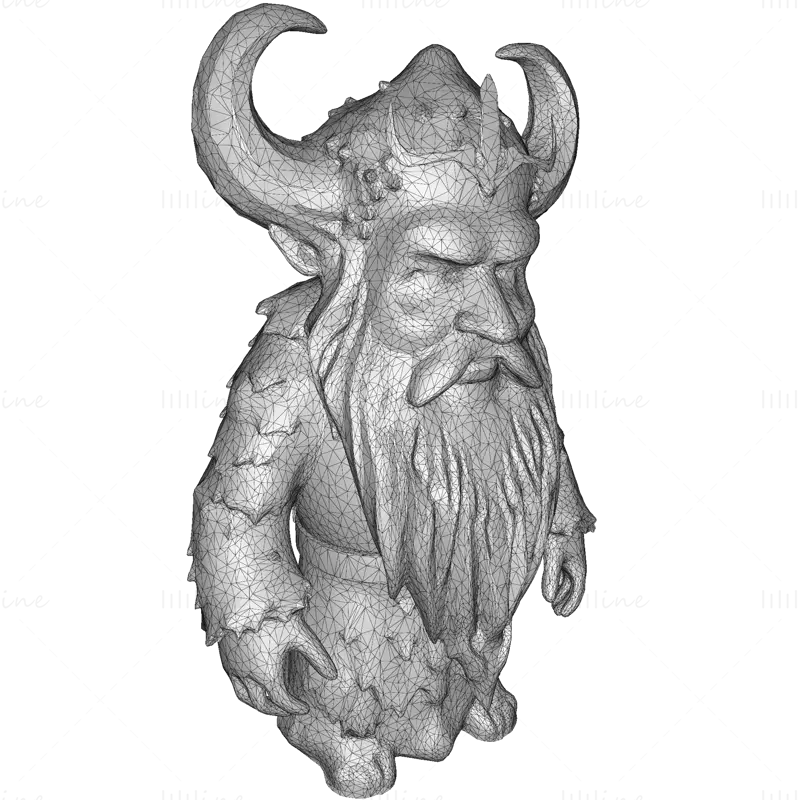 Model imprimat 3D Legende ale Piticilor Antici: Colecție Premium de Personaje Fantasy