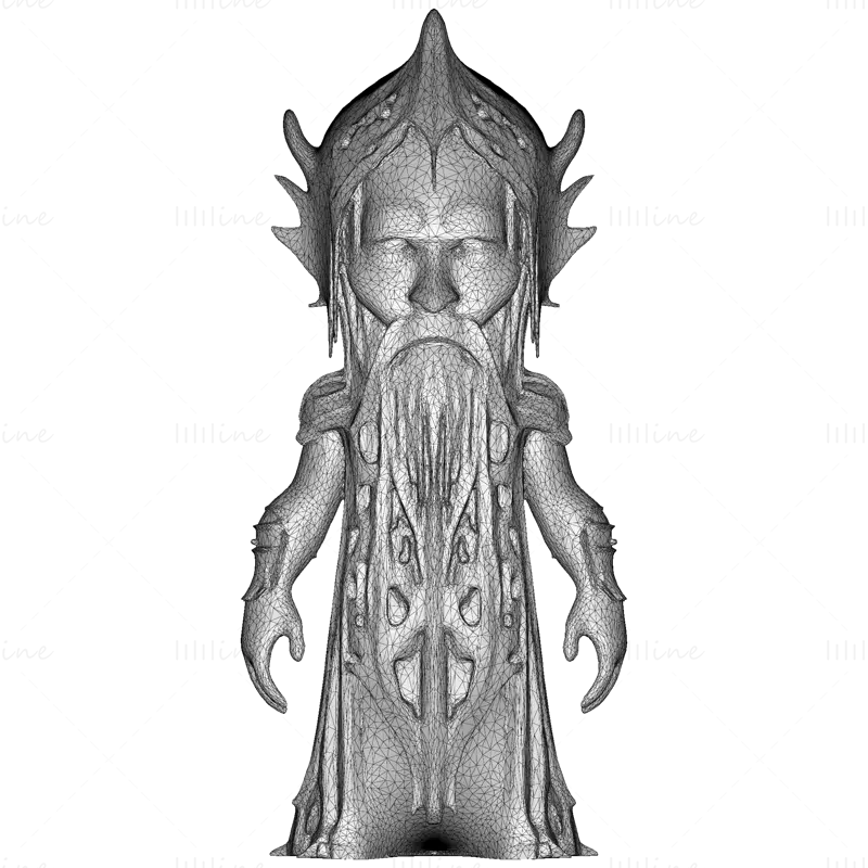 Model imprimat 3D Legende ale Piticilor Antici: Colecție Premium de Personaje Fantasy