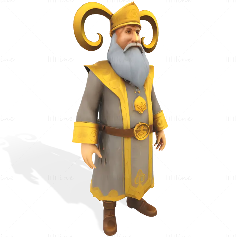 Model imprimat 3D Legende ale Piticilor Antici: Colecție Premium de Personaje Fantasy