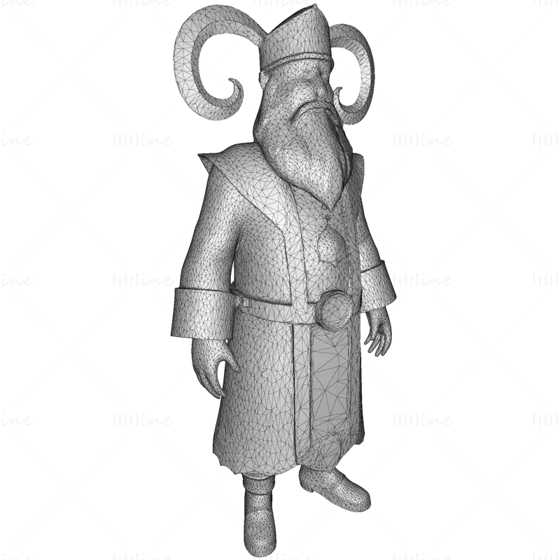 Model imprimat 3D Legende ale Piticilor Antici: Colecție Premium de Personaje Fantasy