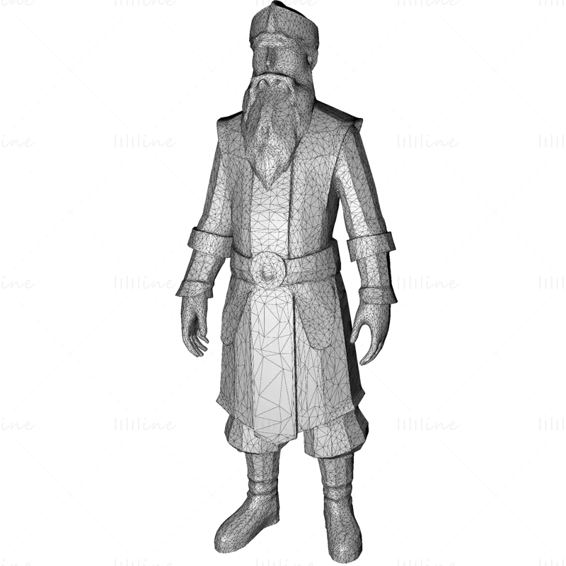 Model imprimat 3D Legende ale Piticilor Antici: Colecție Premium de Personaje Fantasy