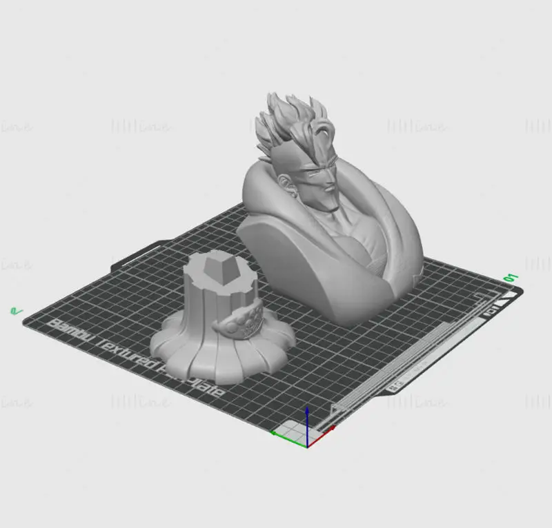 Android 16 mellszobor 3D nyomtatási modell