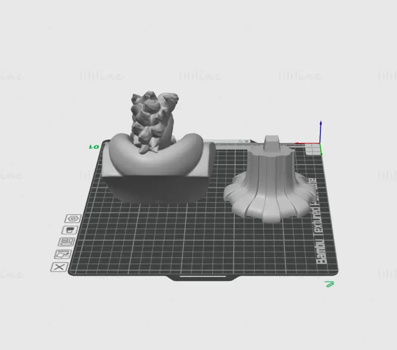 Android 16 mellszobor 3D nyomtatási modell