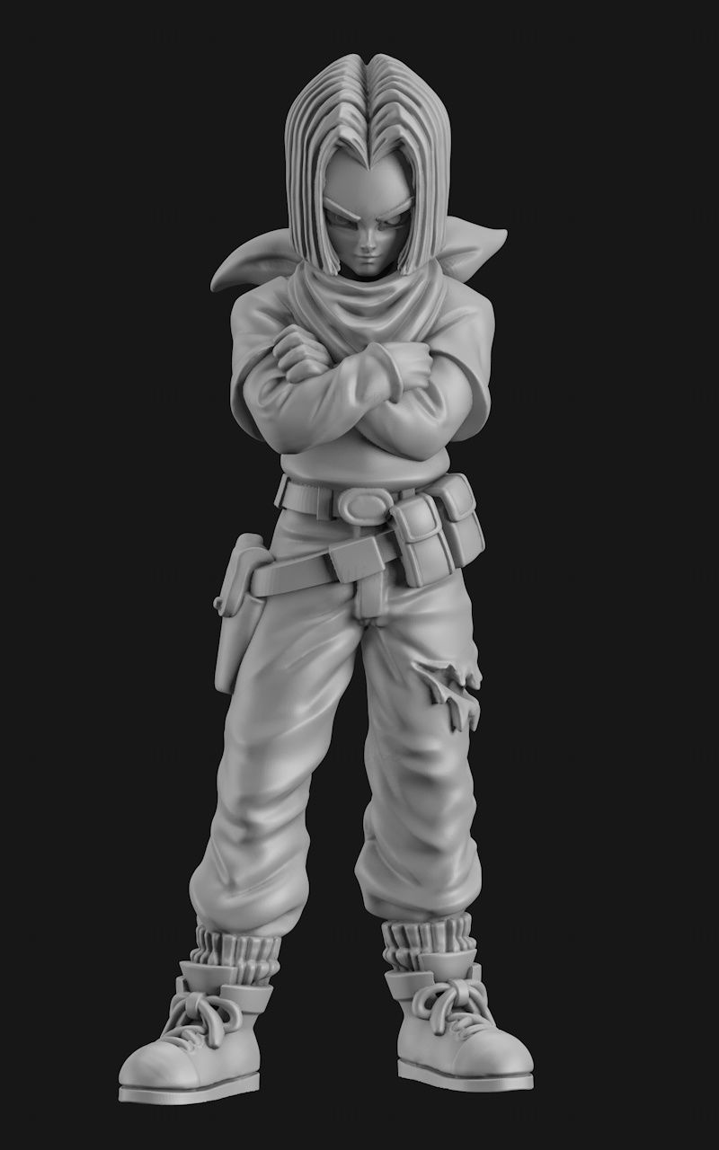 Android 17 3d printing model