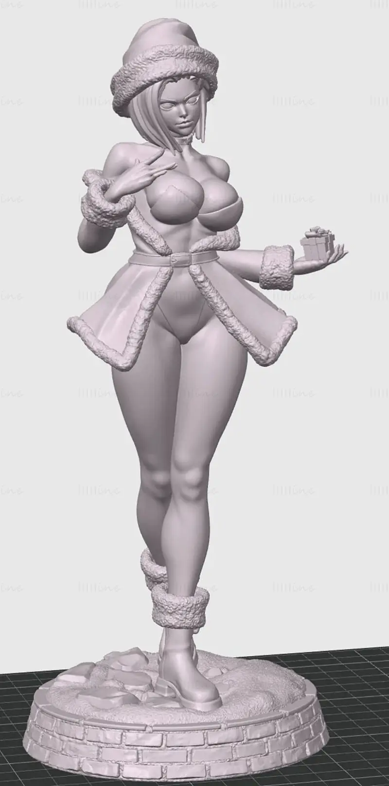 人造人間18号 NSFW ドラゴンボール 3Dプリントモデル STLファイル