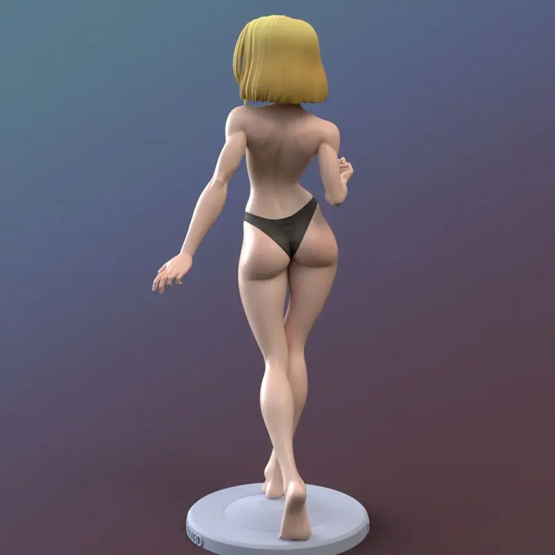 Android 18 Version SFW NSFW 3D Print Model STL FIles