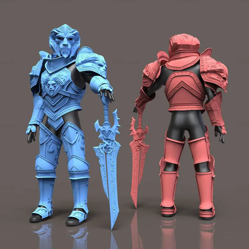 Anduin Wrynn Full Armor Set 3D tiskový model STL