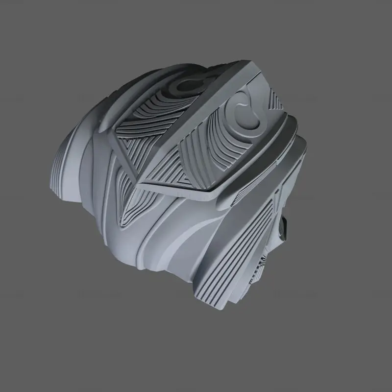 Anduin Wrynn WOW Kask 3D Baskı Modeli STL