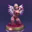 Angel Mechanic Nurse Figures 3D Printing Model STL