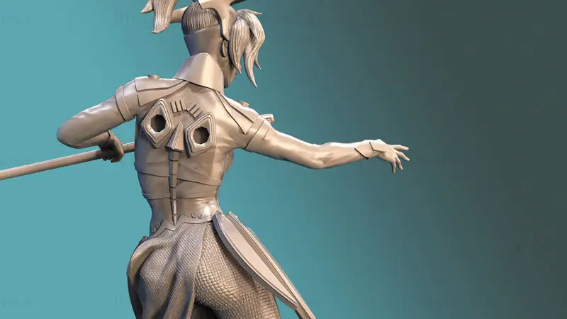 Файлы STL для 3D-печати модели Ангела (Милосердия) Overwatch