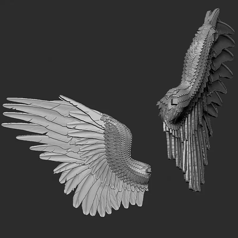 Socha Angel Xmen 3D tisk Model STL