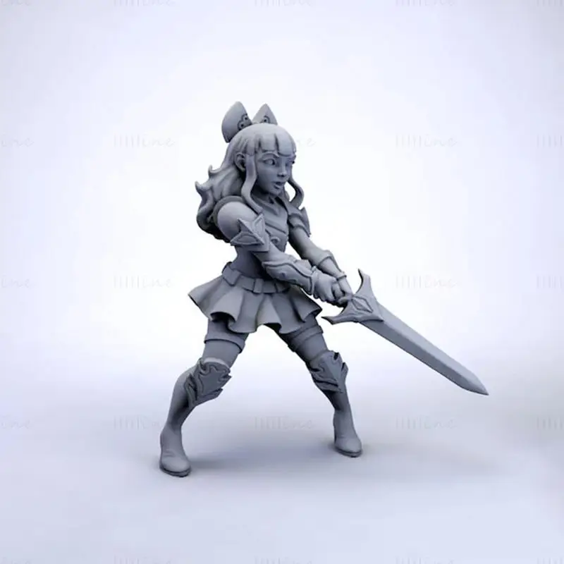 Anne Miniatures 3D Printing Model STL