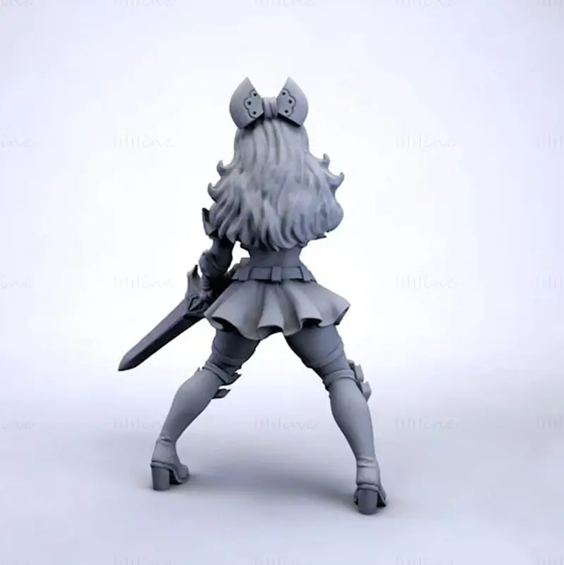 アンミニチュア 3D プリントモデル STL