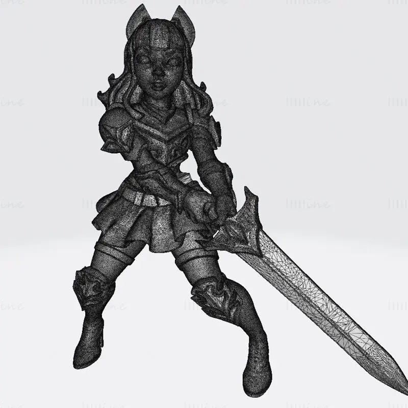 Anne Miniatures 3D Printing Model STL