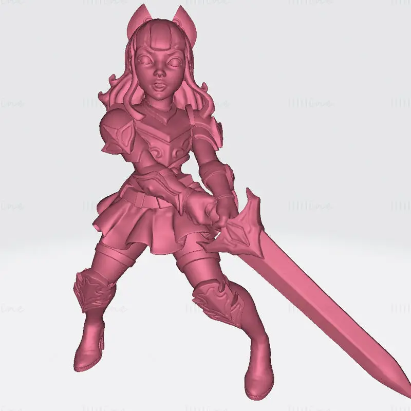 Anne Miniatures 3D Printing Model STL