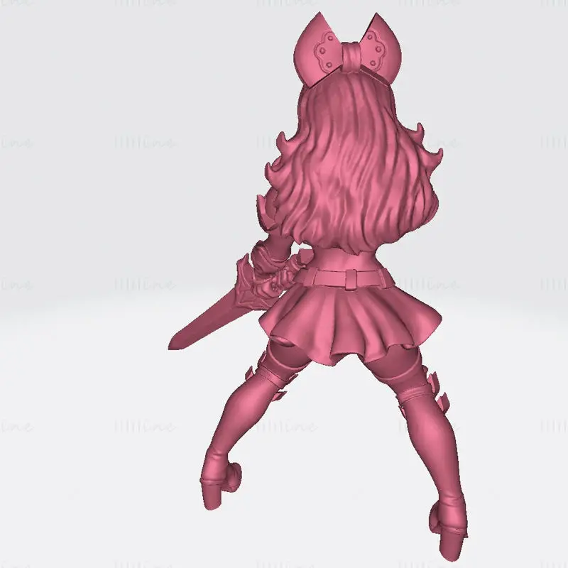 アンミニチュア 3D プリントモデル STL