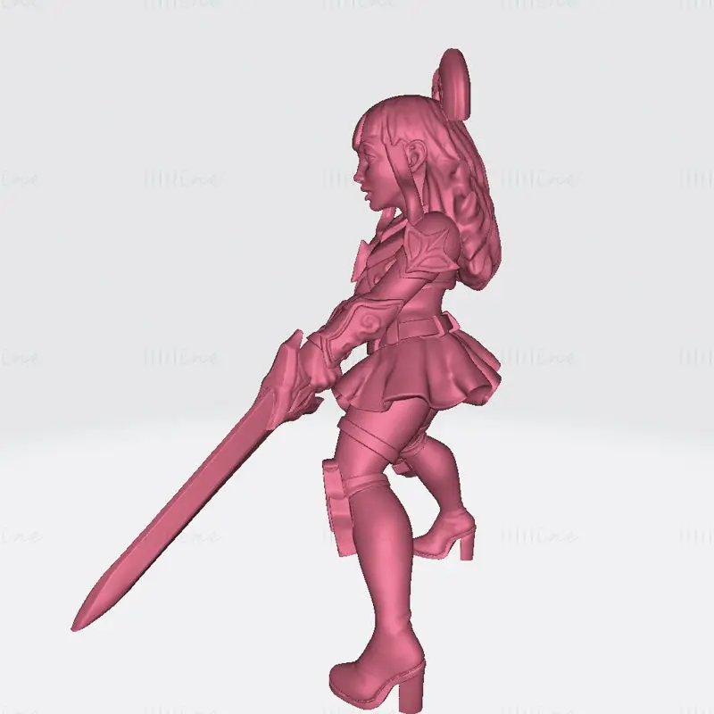 アンミニチュア 3D プリントモデル STL