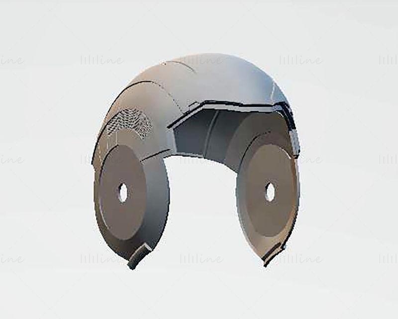 Ant Man eindspel helm 3D printen model STL