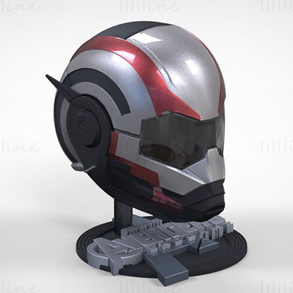Ant Man eindspel helm 3D printen model STL