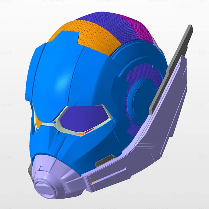 AntMan Helmet Civil War 3D Print Model STL