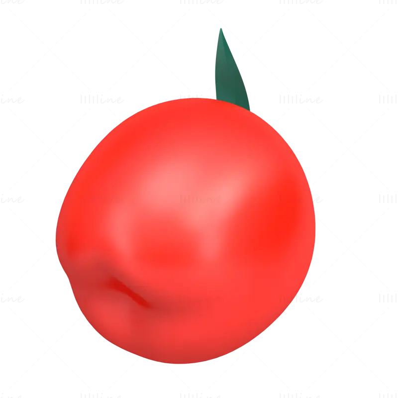 Apple 3d icon 02