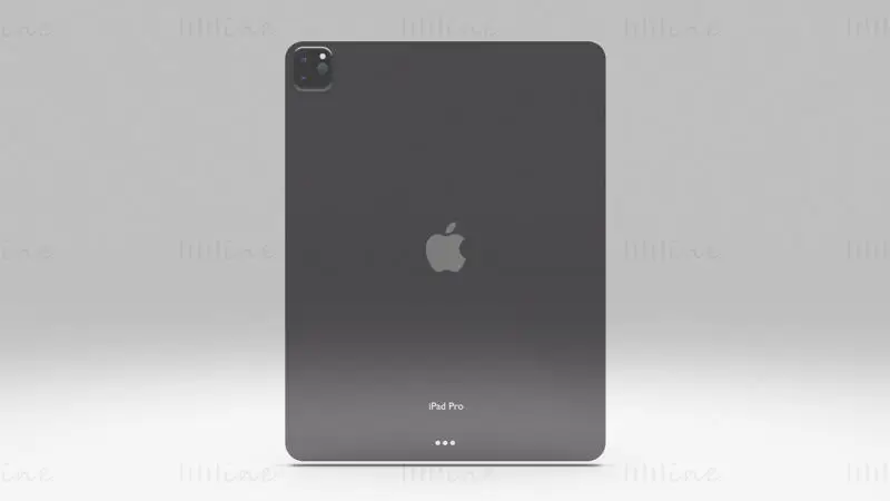 Apple iPad Pro 2022 3D Model
