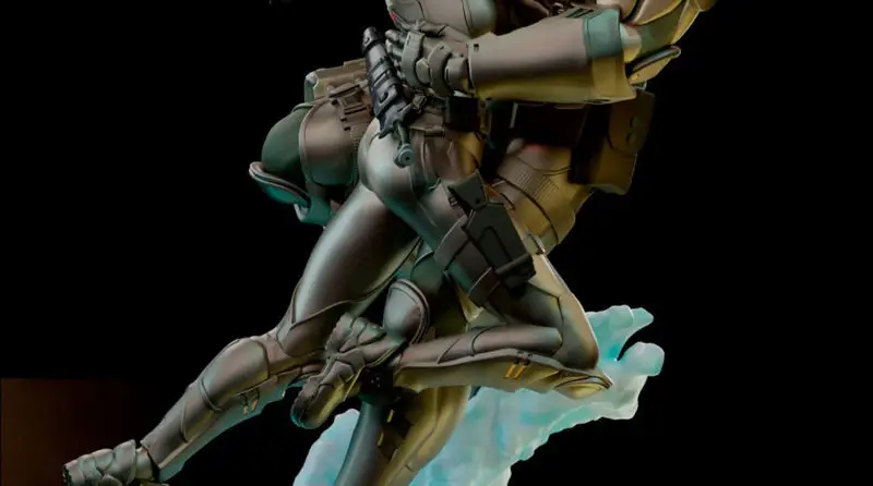 Appleseed Ex Machina Briareos Denuan 3D Print Model STL