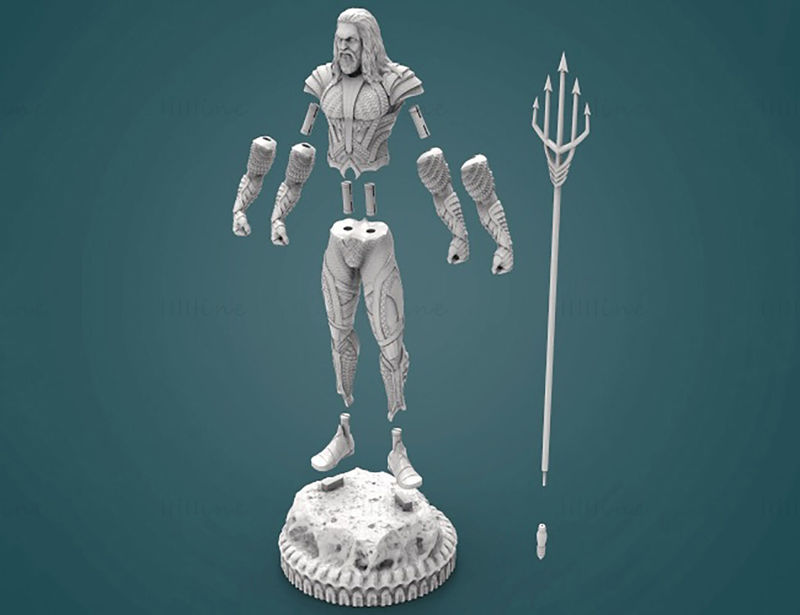 Aquaman 3D Printing Model STL