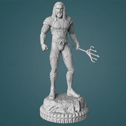 Modèle d'impression 3D Aquaman STL