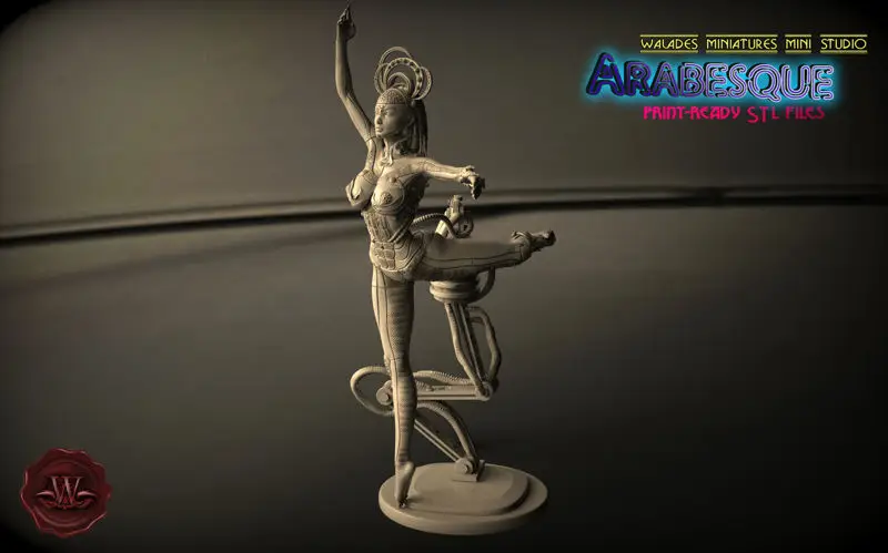 Arabesque 3D printing model STL