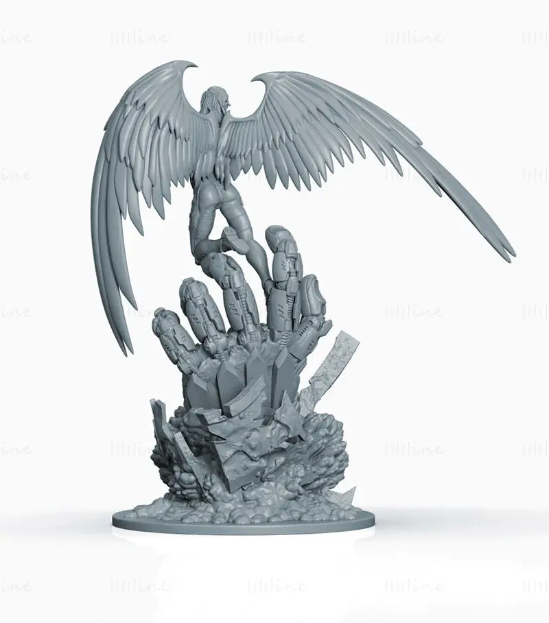 Модель Архангела Людей Икс для 3D-печати