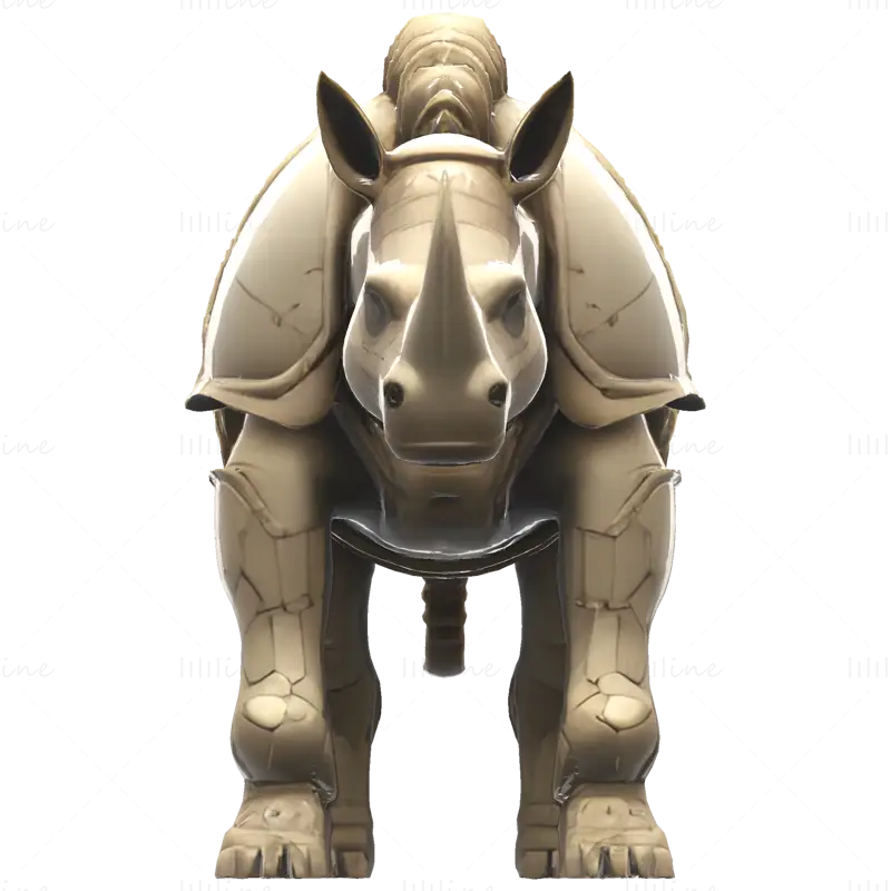 STL датотека 3Д модела за штампање оклопног Rhino Sentinel-а
