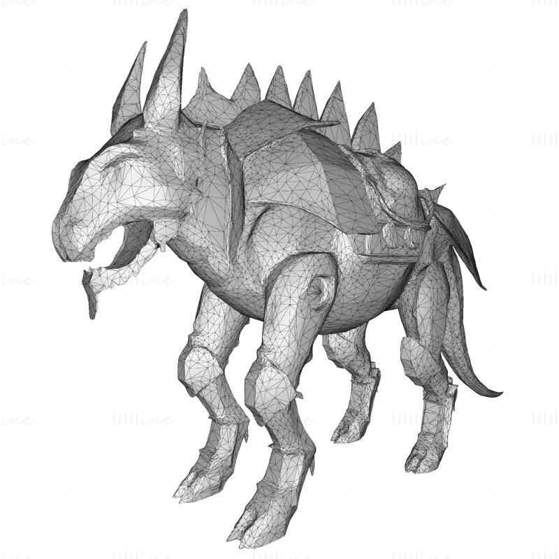 STL датотека 3Д модела за штампање оклопног Rhino Sentinel-а