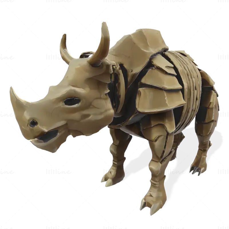 STL датотека 3Д модела за штампање оклопног Rhino Sentinel-а