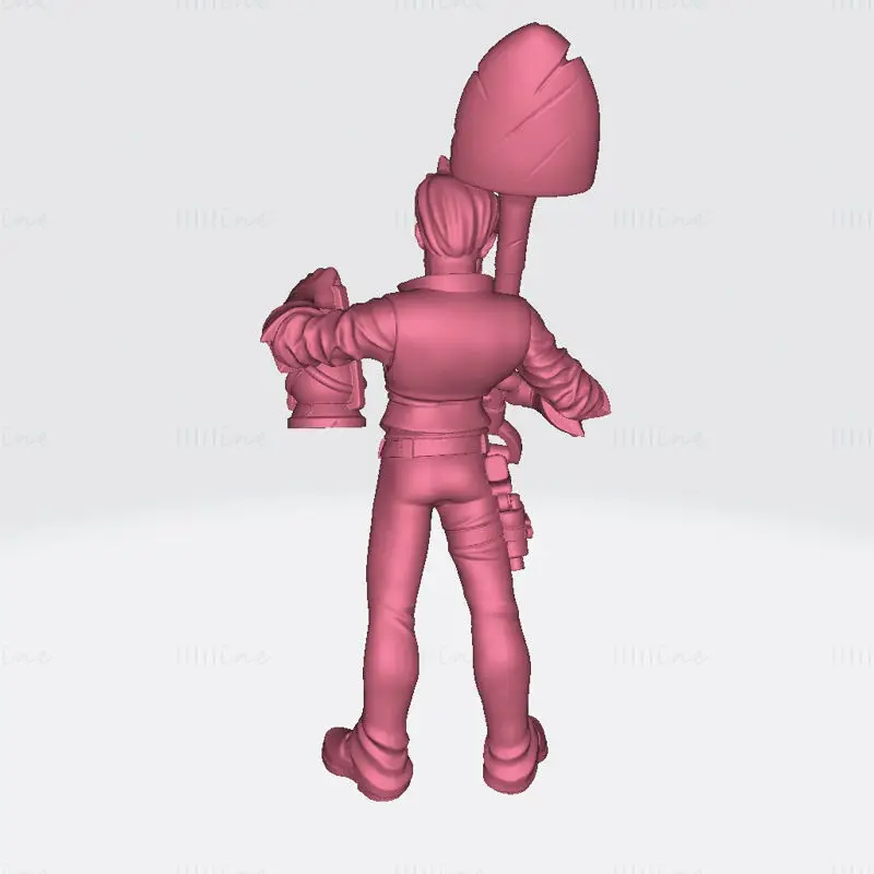 アーサーミニチュア 3D プリントモデル STL