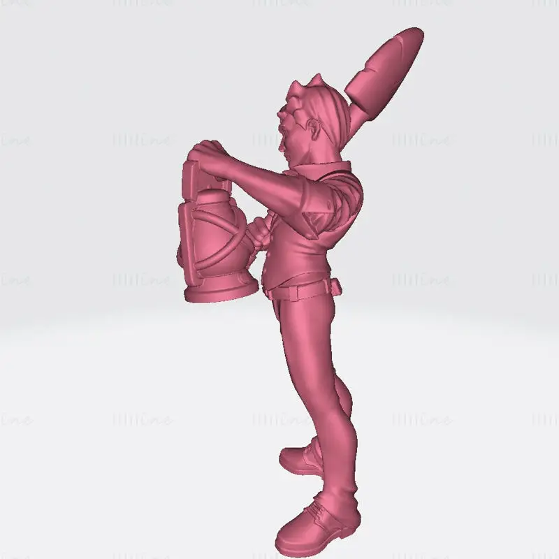 アーサーミニチュア 3D プリントモデル STL