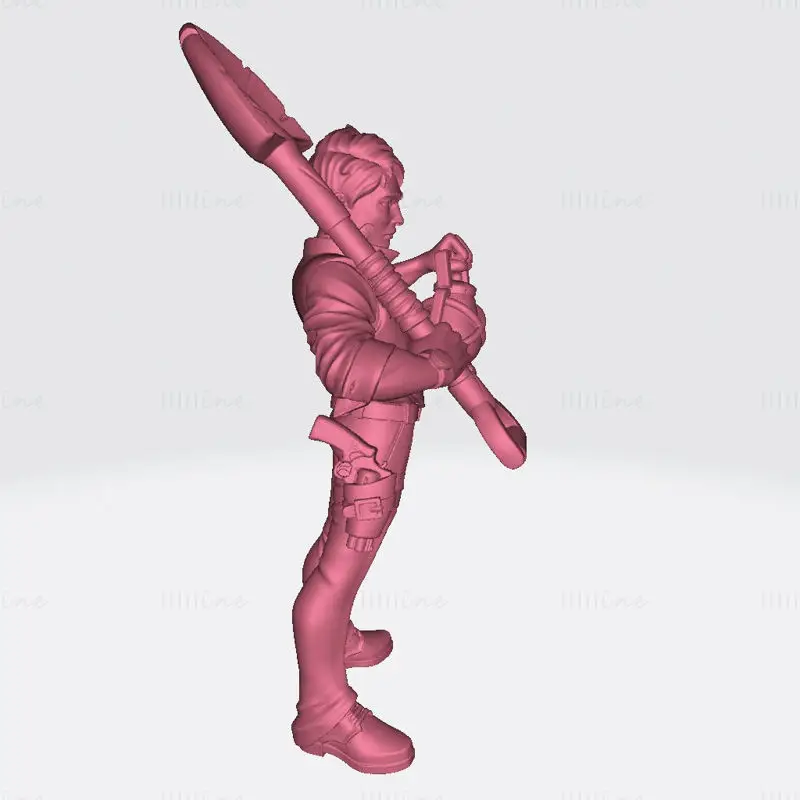 アーサーミニチュア 3D プリントモデル STL