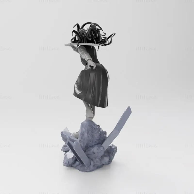 Asa Mitaka - Chainsaw Man 3D Print Model STL